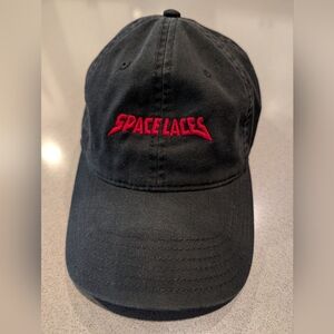 Spacelaces Black Baseball Cap